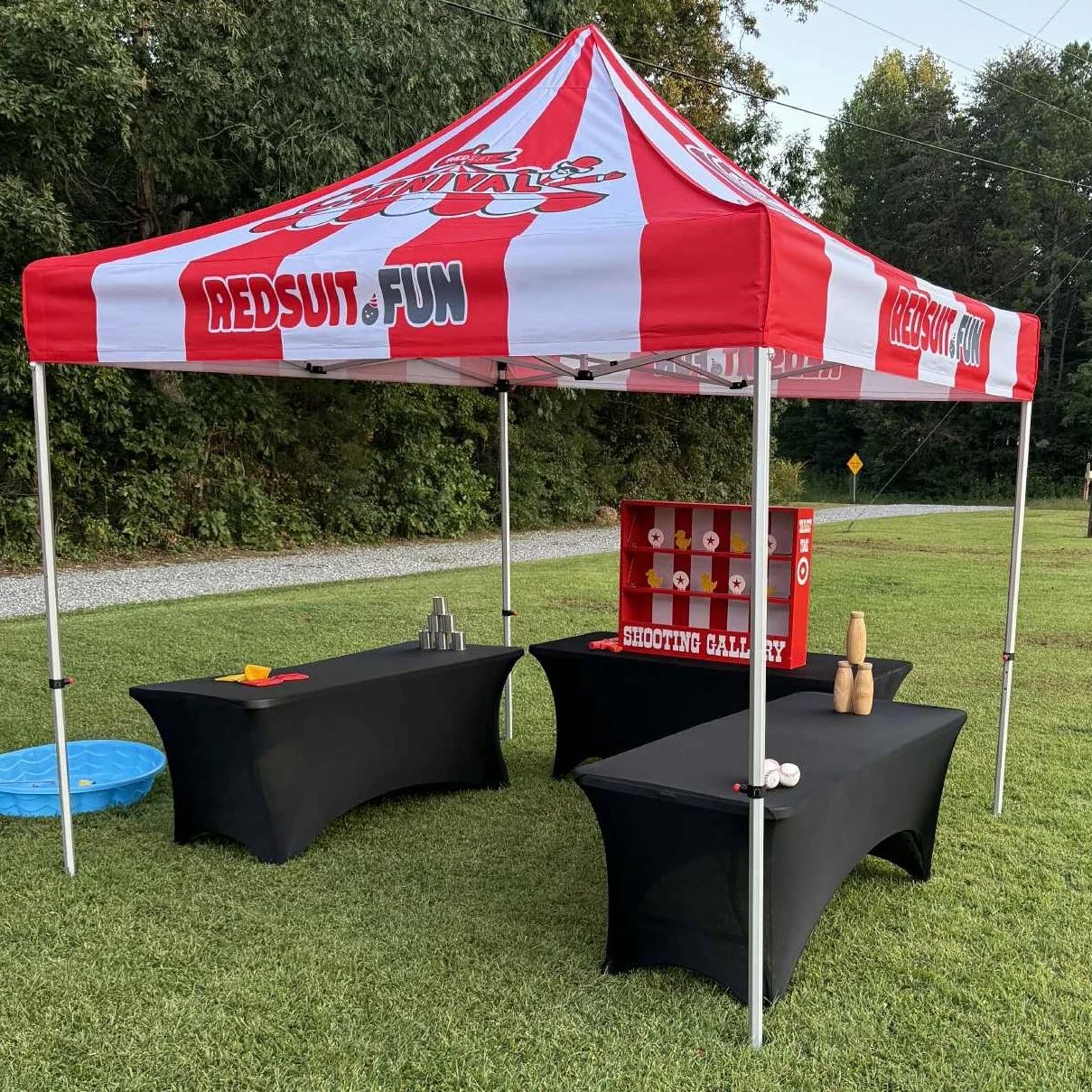 1 Carnival Tent 3 Games