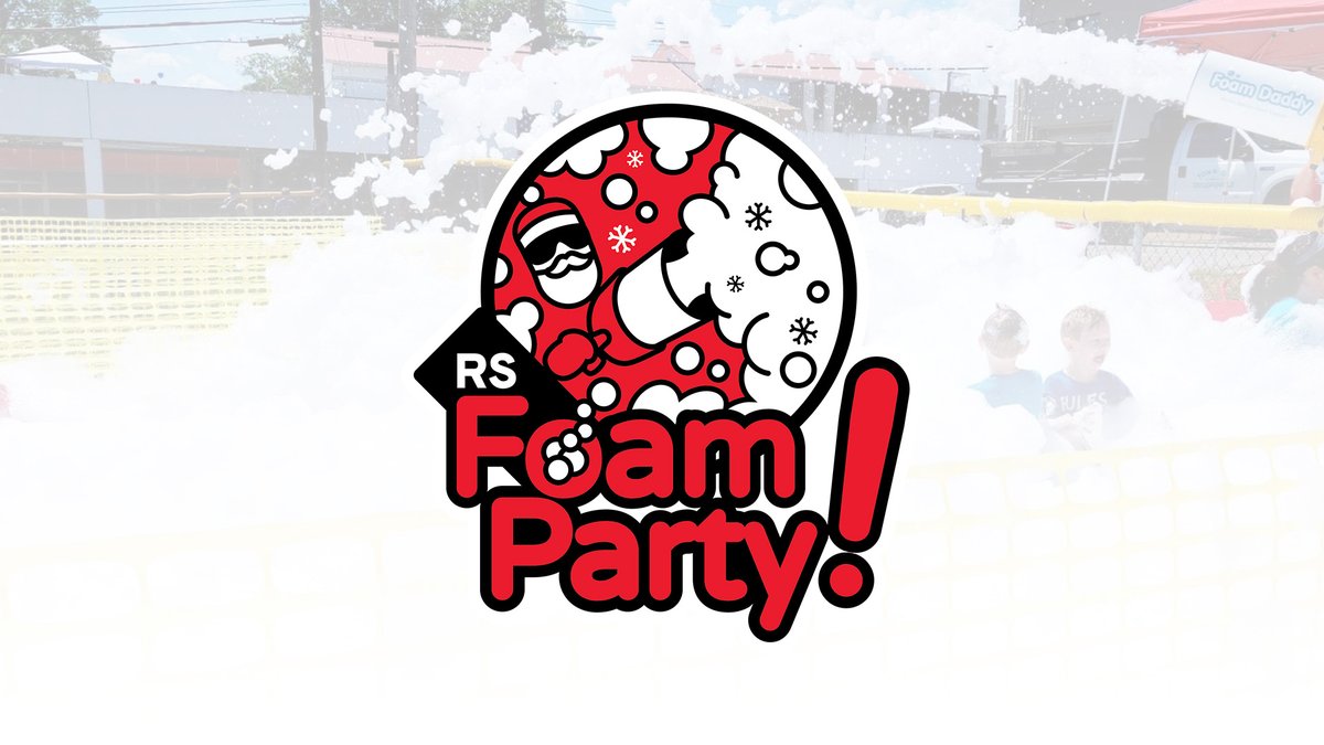 Red Suit Foam Party